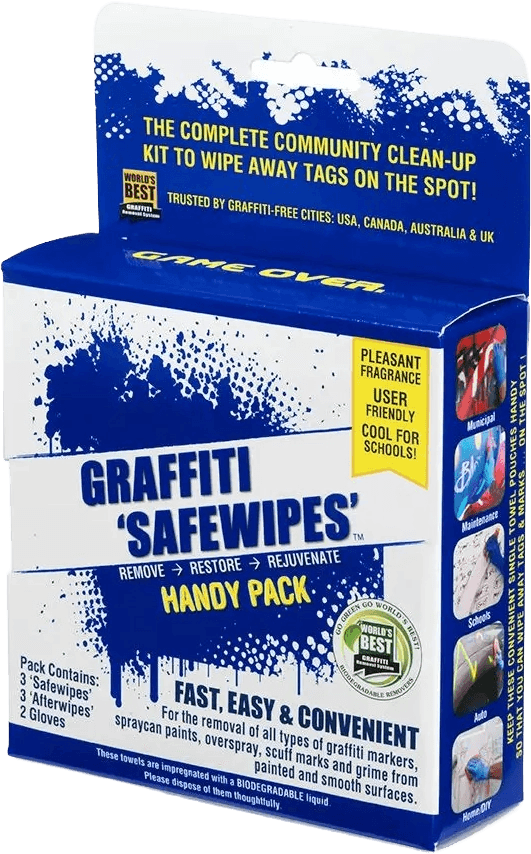SAFEWIPES - 6 SACHET PACK