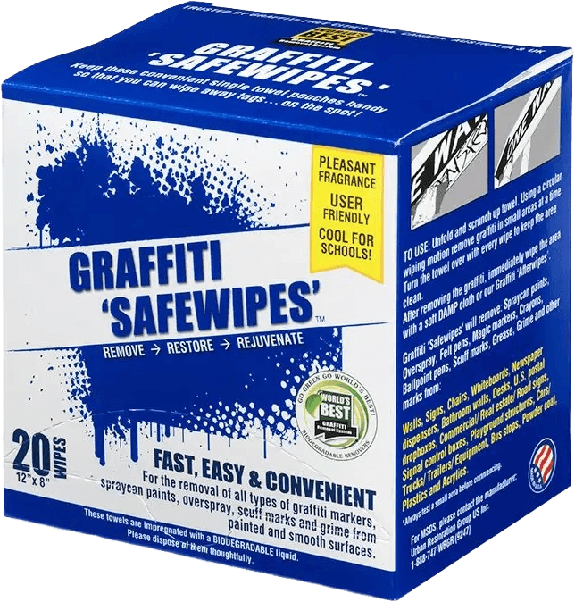 SAFEWIPES - 20 SACHET PACK